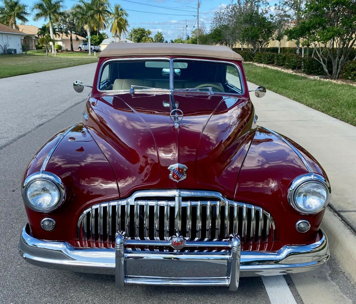 1948 buick super convertible street rod frame off restoration all steel body