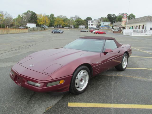 1993 chevrolet corvette convertible 40th anniversary edition 5.7l 6-speed 110k