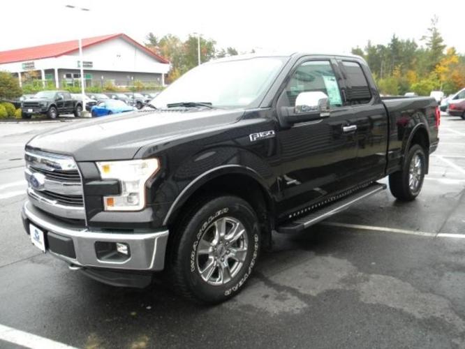 2015 ford f-150 lariat 4x4 lariat 4dr supercab 8 ft. lb for sale in brentwood, new hampshire