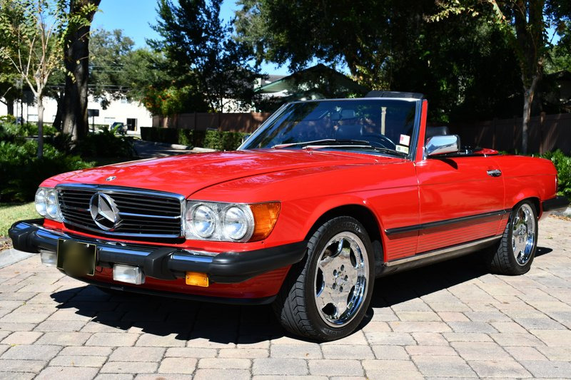 1986 mercedes-benz sl560