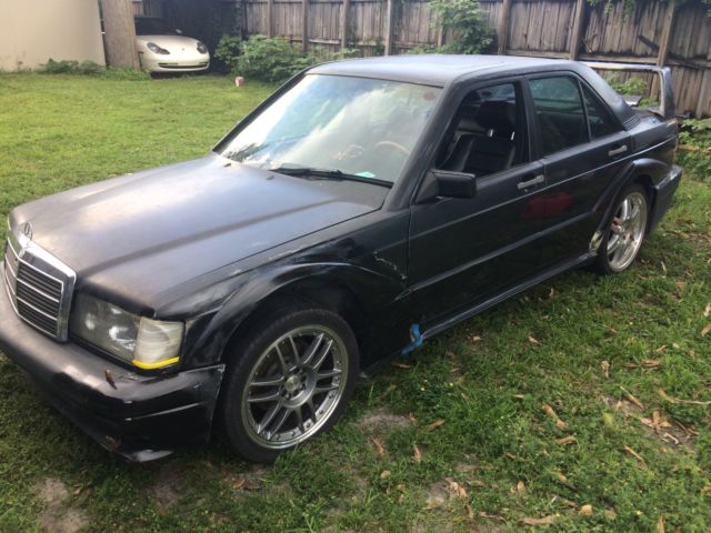 1986 mercedes benz 190e 2.3-16v cosworth evo 2 body kit 5 speed