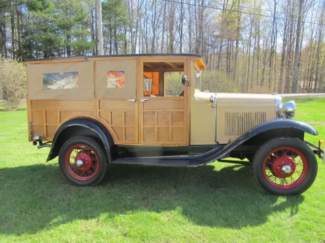 1931 ford model a woody wagon or depot hack nice fun driver