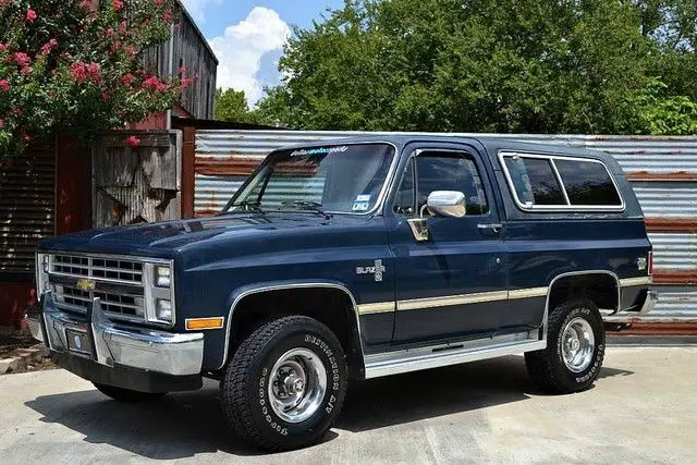 1986 chevy blazer k5, a wonderfully preserved and maintained one owner!