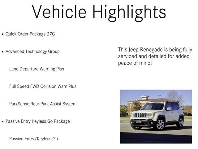 2016 jeep renegade limited
