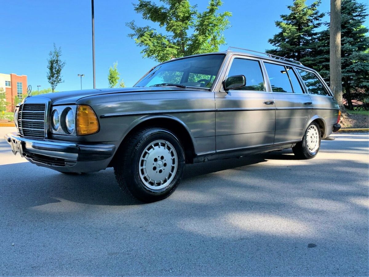 1985 mercedes 300td w123 turbo diesel wagon*rare euro version*loaded*no reserve!