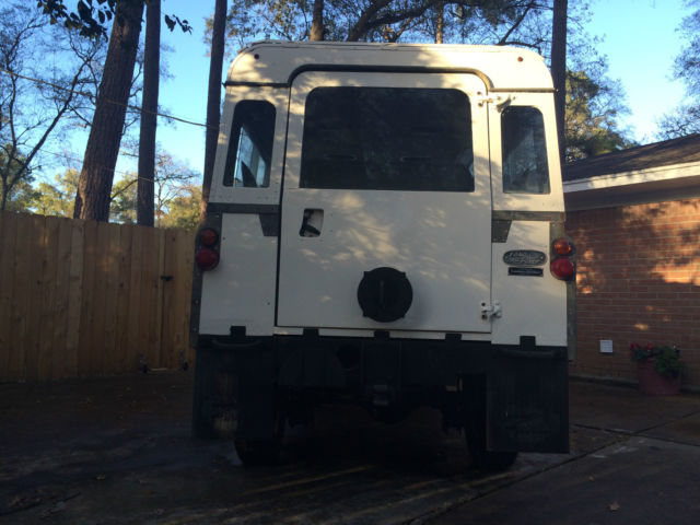 1976 land r over 109 series diesel 4 cyl