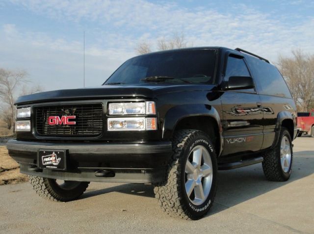1994 gmc yukon gt 273675 miles black suv 5.7 liter v8 4 speed automatic