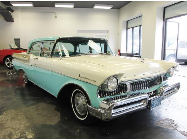 1957 mercury monterey sedan 3 speed manual stunning car rare find must be seen