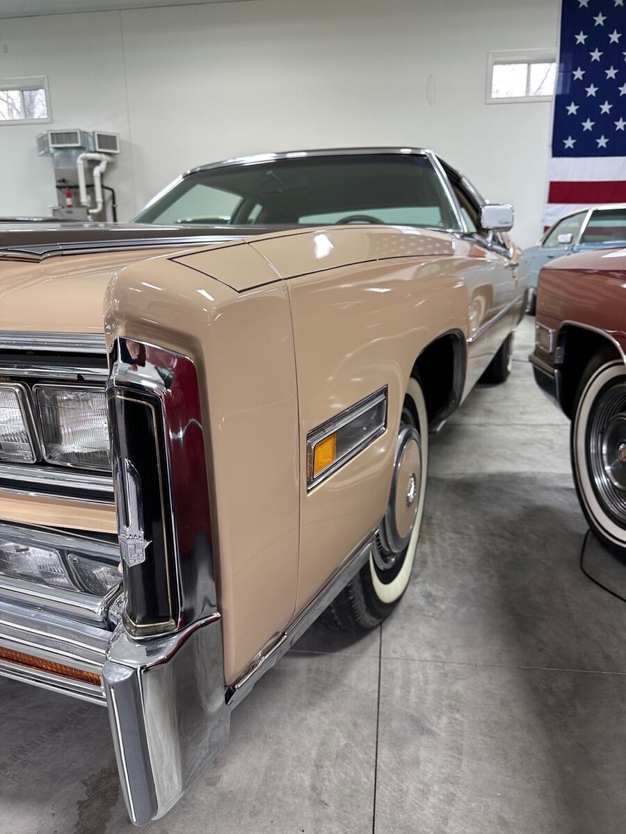 1978 cadillac eldorado brown fwd automatic biarritz custom classic