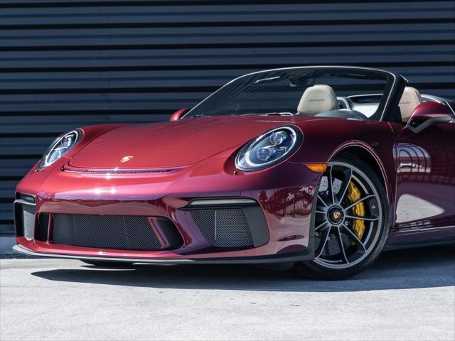 2019 porsche 911 speedster