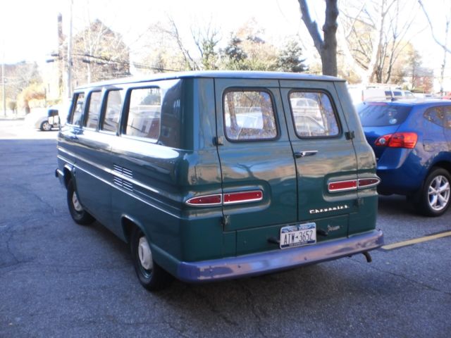 chevy corvair greenbrier van classic antique chevrolet rear-engine