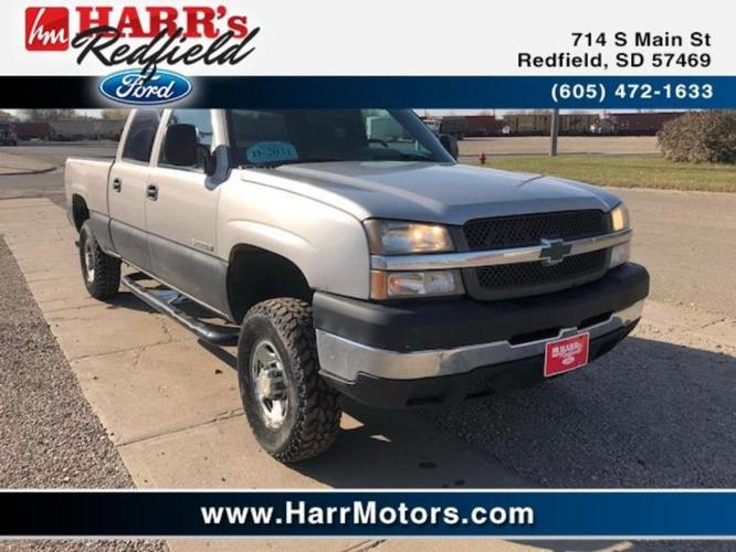 2004 chevrolet silverado 2500hd ls 4dr crew cab ls 4wd sb for sale in redfield, south dakota