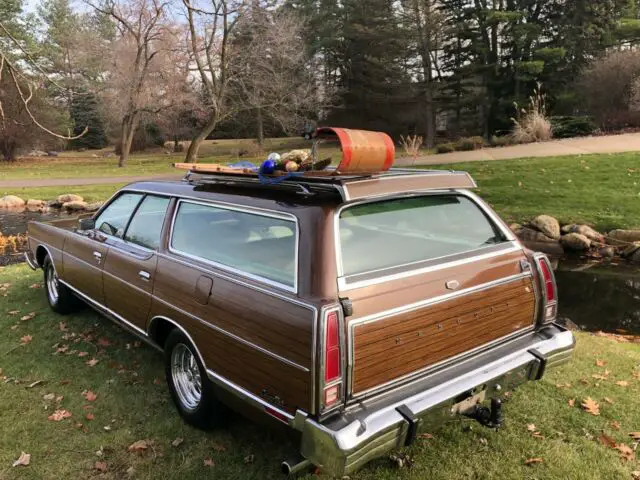 1973 mercury colony park..wood grain!..station wagon survivor! classic car..ford