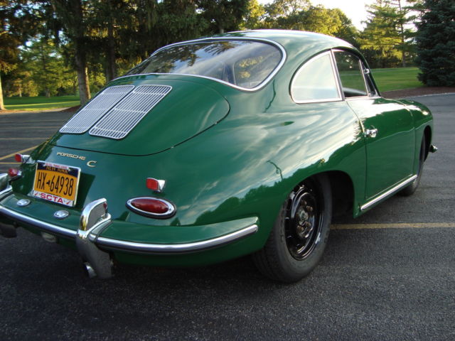 1964 porsche 356c base coupe 1.6l, fantastic driver!