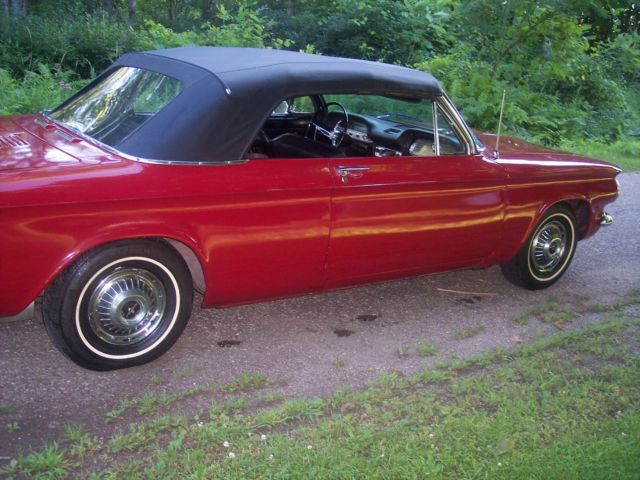 for sale: 1963 corvair monza 900 convertible