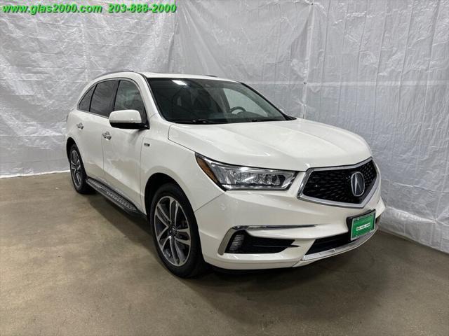 2018 acura mdx sport hybrid w/advance package