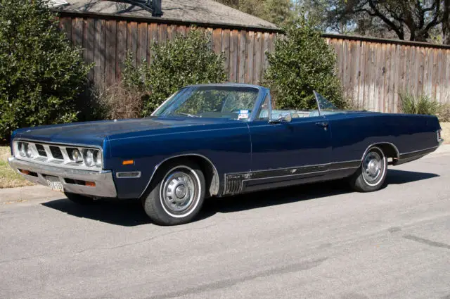 1969 dodge polara 500 convertible family owned since new