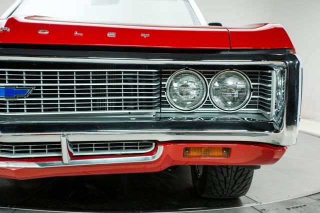 1969 chevrolet impala 454 v8 4 speed automatic convertible regal red
