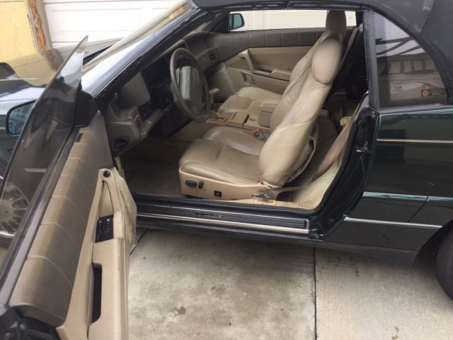 cadillac allante convertible green dream
