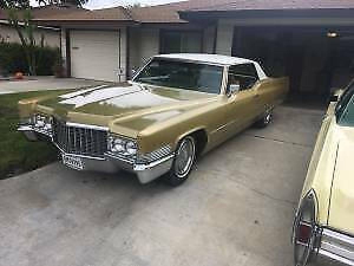 1970 cadillac coupe deville, a california rust free beauty