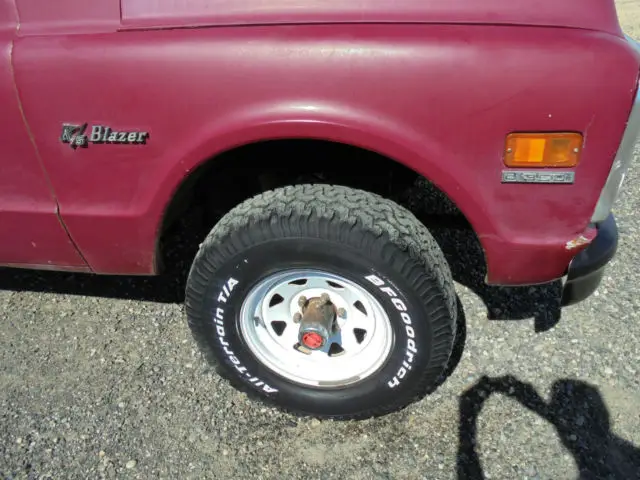 1972 chevy k5 blazer 4x4 a/c cheyenne cst