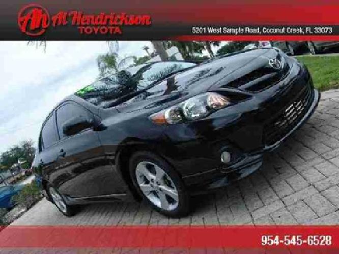 2012 toyota corolla s in coconut creek, fl