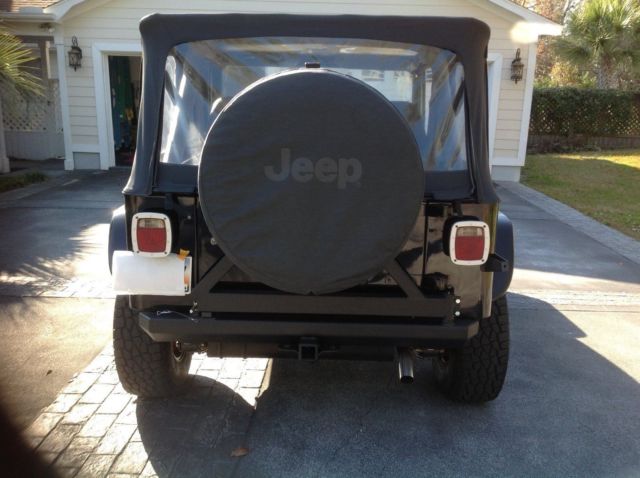jeep has been upgraded with many new parts