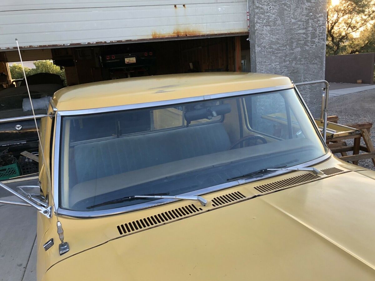 1974 ford f250 pickup yellow rwd manual ranger xlt
