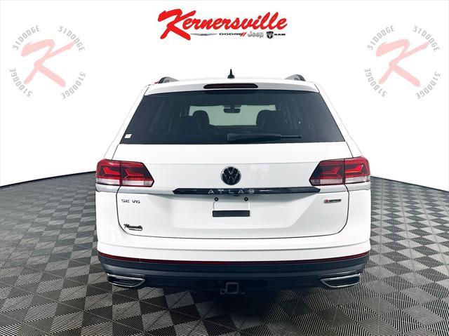 2022 volkswagen atlas 3.6l se w/technology