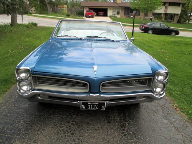 very rare 1966 pontiac tempest convertible sprint 6 rust free beauty