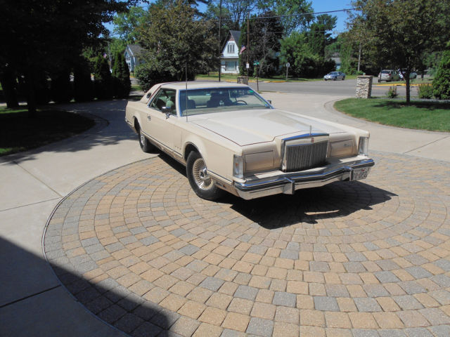 1979 lincoln mark v , one owner, low miles, no reserve