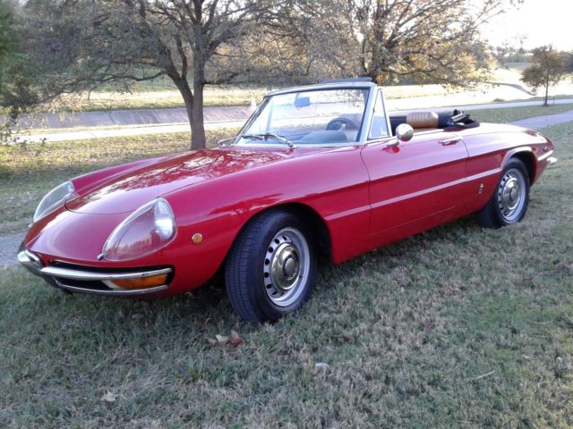 '69 alfa romeo spider veloce 1750 "boat-tail", pininfarina designed, series 1