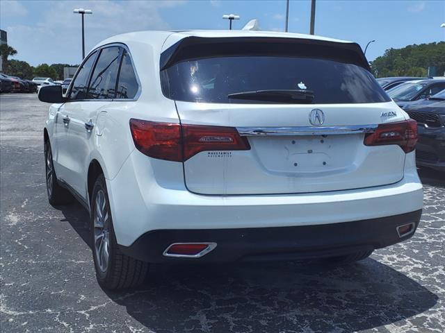 2014 acura mdx 3.5l technology package