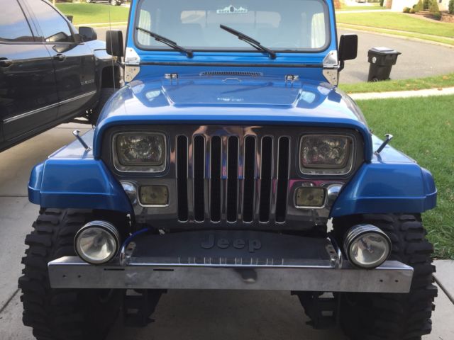 custom 1993 jeep wrangler with stroker motor