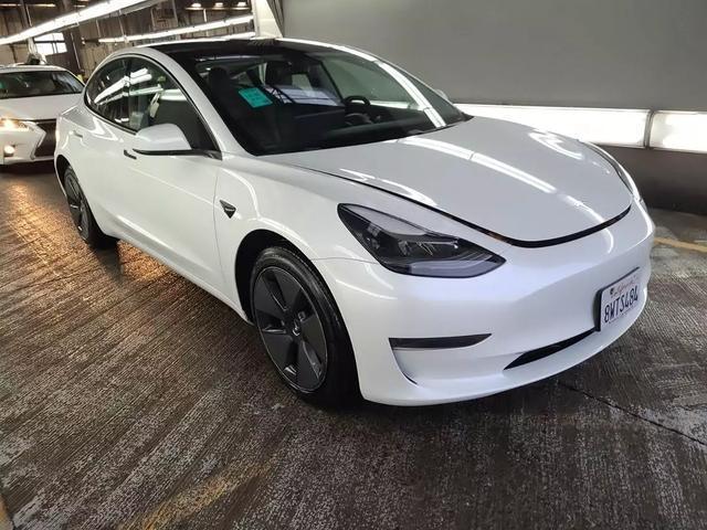 2021 tesla model 3 standard range plus