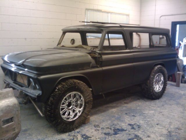 1966 chevrolet suburban- suburban sema project 4x4