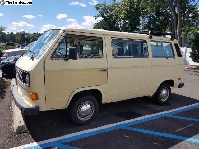 1981 volkswagen transporter brown rwd automatic wagon