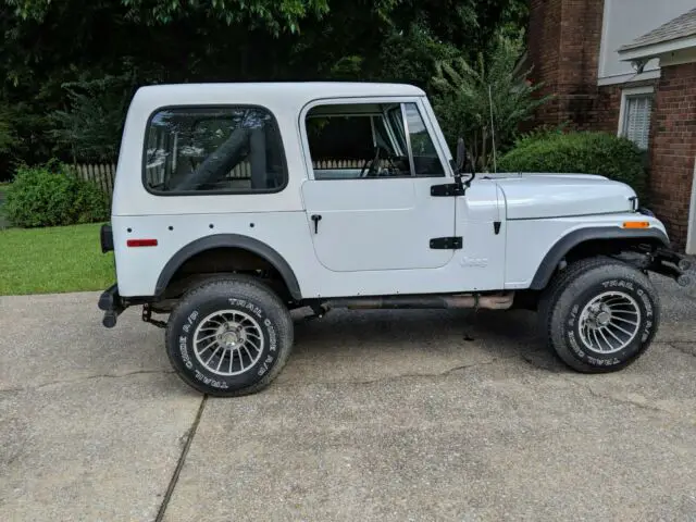 1979 jeep cj7 quadra-trac w/ automatic transmission. factory amc 304 v8