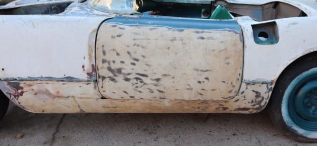 1954 chevrolet corvette rolling chassis