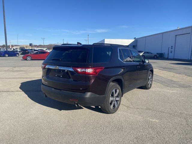 2021 chevrolet traverse lt leather