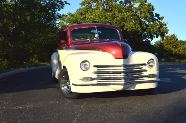 1948 plymouth special deluxe street rod all new evertthing works cold ac