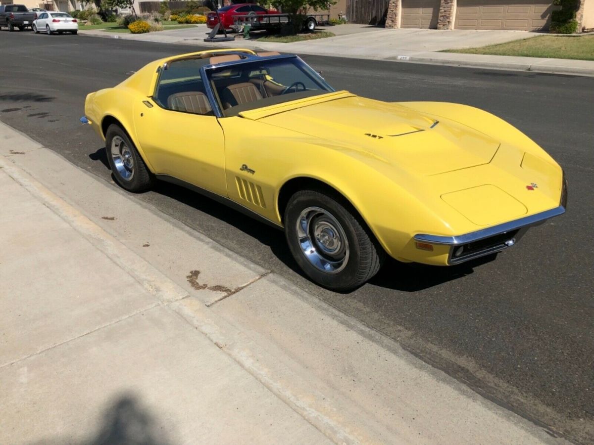 1969 chevrolet corvette stingray 427 numbers matching 4 speed transmission