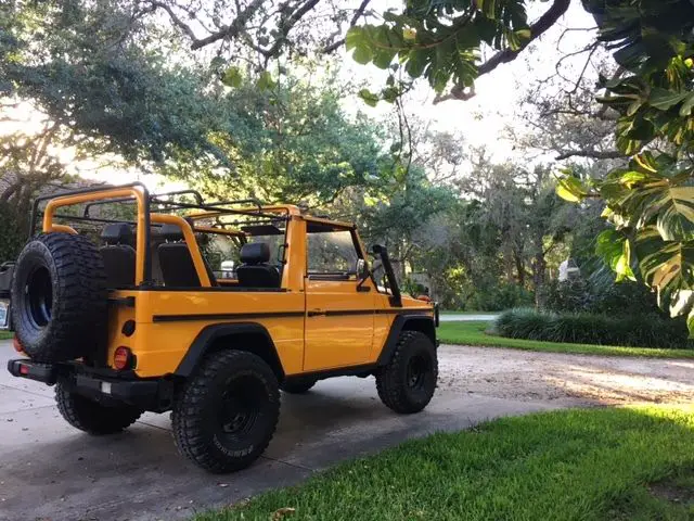 no reserve! 1990 mercedes benz 4x4 250gd wolf g wagon diesel