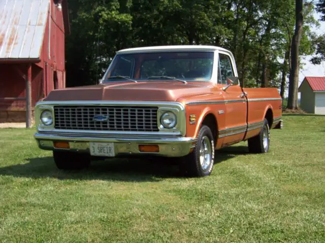1972 chevrolet cheyenne super original w/ factory air conditioning