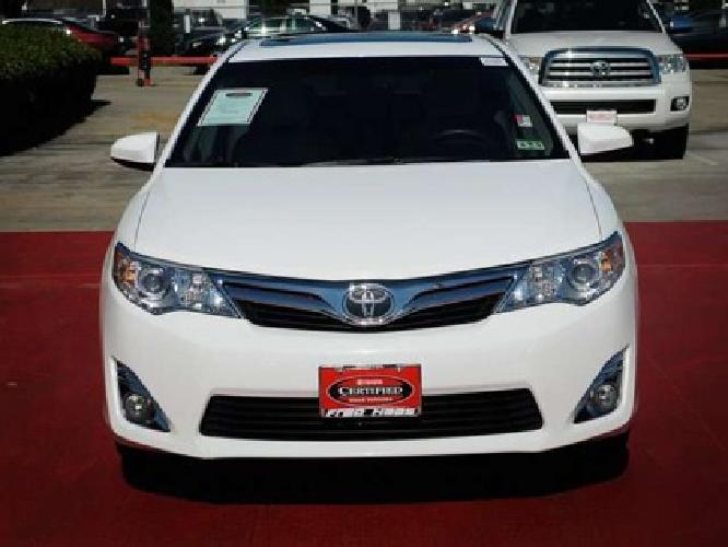 2012 toyota camry xle sunroof leather power seats one owner warranty in spring, tx