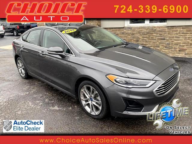 2019 ford fusion sel