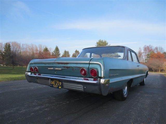 1964 chevrolet 409 425 hp 4-speed patina