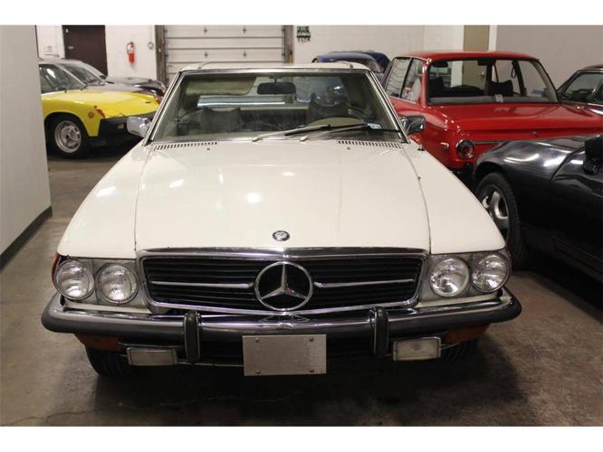 1973 mercedes-benz 450sl in bennington, vermont