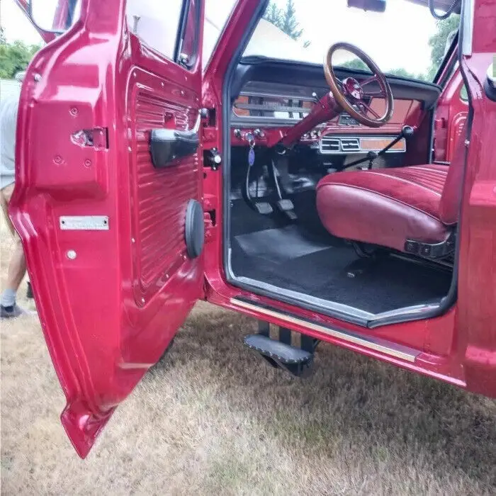 1972 ford f-250 manual pickup truck new floor boards ac 1200lb badland winch