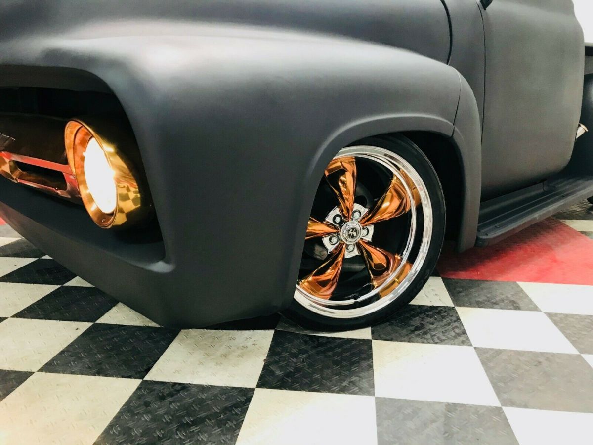 cool 1955 ford f-100 hot rod by driven.co video